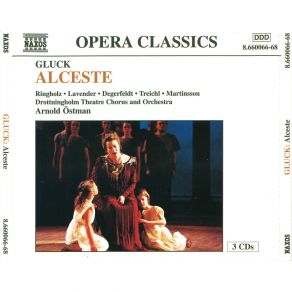 Gluck - Alceste 1767 Vienna album cover