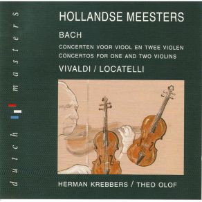 Bach - Concertos For One & Two Violins, Vivaldi, Locatelli / Krebbers, Olof album cover