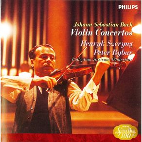 Bach Violin Concertos. Henryk Szeryng-Peter Rybar. Collegium Musicum Winterthur album cover
