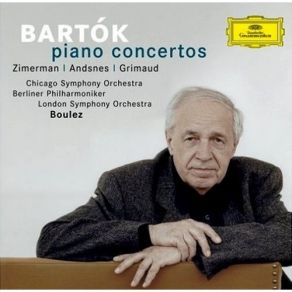 Bartоk - The Piano Concertos (Boulez) album cover