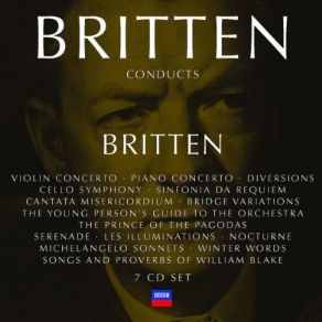 Britten Conducts Britten (CD10) album cover