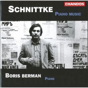Alfred Schnittke - Piano Music - Boris Berman album cover
