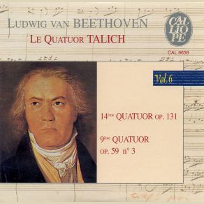 Beethoven - String Quartets - Vol. VI album cover