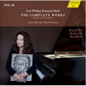 Carl Philipp Emanuel Bach: The Complete Works For Piano Solo, Vol. 18 album cover