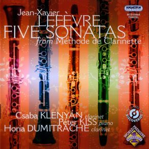 Five Sonatas For Clarinet & Piano, Two Clarinet Duos album cover