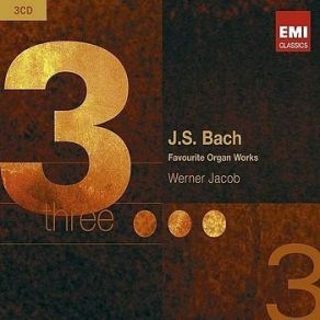 Werner Jacob - Bach Favourite Organ Works album cover