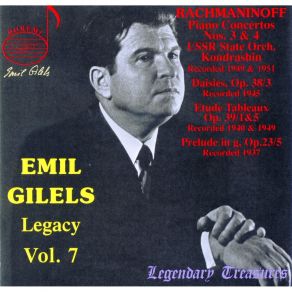 Emil Gilels Legacy - V. 7 - Rachmaninov album cover