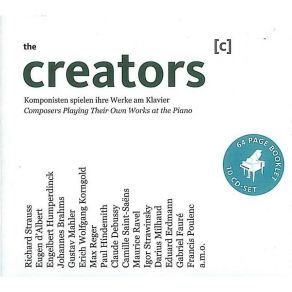 The Creators - Dohnanyi, Bartok, De Sarasate, Lipatti album cover