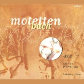 Motetten Bach album cover