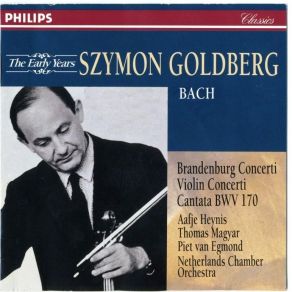 Johann Sebastian Bach - Brandenburgische Konzerte, Violinkonzerte, Cantata BWV 170 album cover
