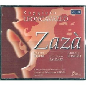 Leoncavallo - Zazà, Arena album cover