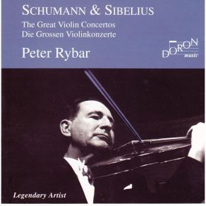 Rybar - Schumann & Sibelius Violin Concertos album cover