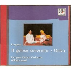 Pergolesi - Il Geloso Schernito & Orpheo, Keitel album cover