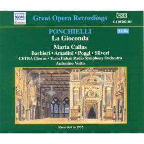 Amilcare Ponchielli - La Gioconda (Callas, Votto) album cover