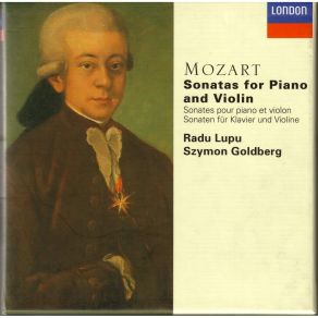 Mozart - Sonatas For Piano & Violin (Radu Lupu, Szymon Goldberg) album cover