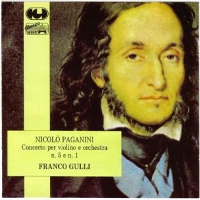 Paganini – Concertos Nos. 1 & 5 (Franco Gulli) album cover