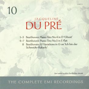Jacqueline Du Pre - The Complete EMI Recordings (CD 10) album cover