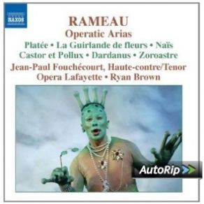 Rameau Jean-Philippe - Operatic Arias album cover