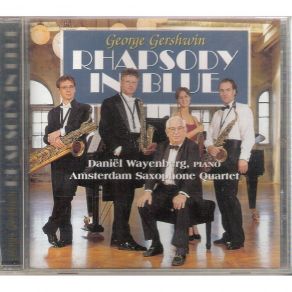 Daniel Wayenberg & The Amsterdam Saxophon Quartet - Rhapsody In Blue album cover
