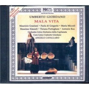 Giordano - Mala Vita, Cavallaro album cover