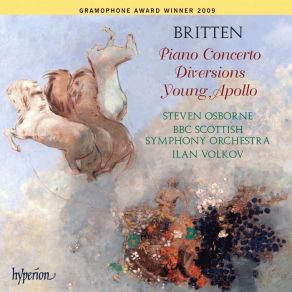 Britten - Piano Concerto, Diversions, Young Apollo [Osborne] album cover