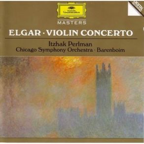 Elgar – Violin Concerto, Chausson - Poeme / Perlman album cover
