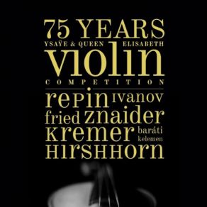 75 Years Queen Elisabeth Violin Competition album cover