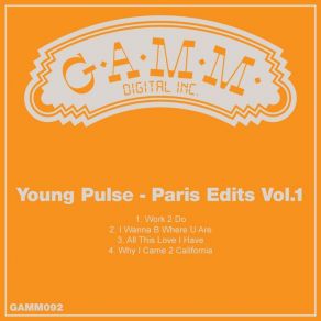 Paris Edits, Vol. 1 album cover
