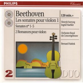 Szeryng, Haebler - Beethoven Violin Sonatas album cover