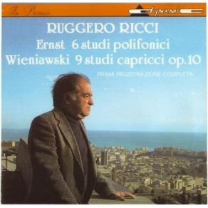 Ernst - 6 Poliphonic Studies For Solo Violin, Wieniawski - L’Ecole Moderne Op. 10 / R. Ricci album cover