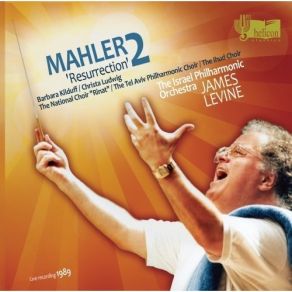 Mahler. Symphonie Nr. 2 (Israel Philharmonic, Levine) album cover