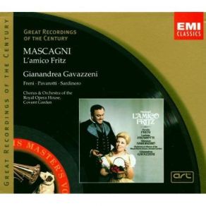 Mascagni - L'Amico Fritz, Gavazzeni album cover