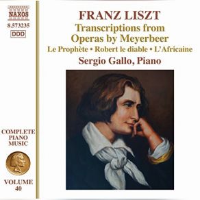 Liszt: Transcriptions From Operas By Meyerbeer album cover