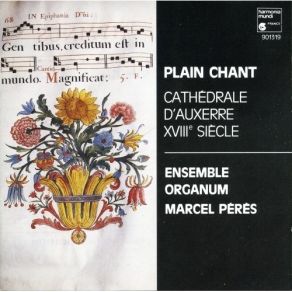 Ensemble Organum - Plain-Chant De La Cathedrale D'Auxerre (XVIIIe Siecle) album cover