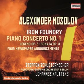 Iron Foundry & Piano Concerto No. 1 album cover