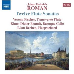 Roman - Twelve Flute Sonatas - Verena Fischer, Klaus-Dieter Brandt, Léon Berben album cover