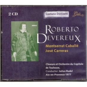 Donizetti - Roberto Devereux, Rudel album cover