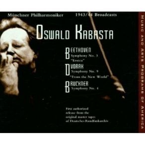 Kabasta Conducts Bruckner, Dvorak, Beethoven CD1 album cover
