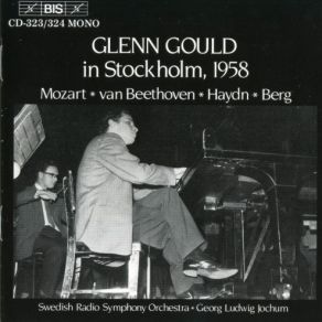 Glenn Gould - In Stockholm 1958 CD1 album cover