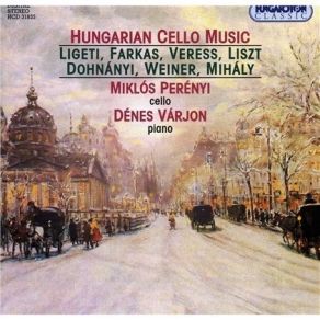 Hungarian Cello Music album cover