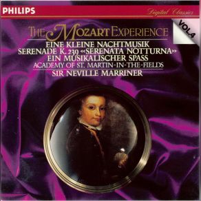 The Mozart Experience I (CD4) album cover