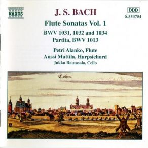 J. S. Bach - Flute Sonatas, Vol. 1 album cover