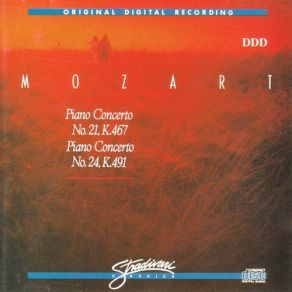 Mozart — Piano Concertos № 21 & 24 (KV 467 & 491) album cover