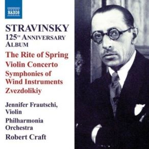 Stravinsky 125th Anniversary Album - Robert Craft album cover