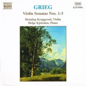 Grieg – Violin Sonatas (Kraggerud & Kjekshus) album cover