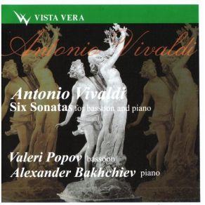 Vivaldi - 6 Sonatas For Bassoon And Piano - V. Popov, A. Bakhchiev album cover