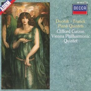 Dvorak, Franck. Piano Quintets (Curzon, Wiener Philharmonisches Streichquartett) album cover