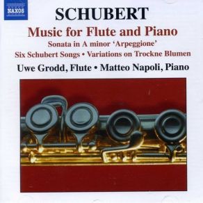 Schubert - Music For Flute And Piano album cover