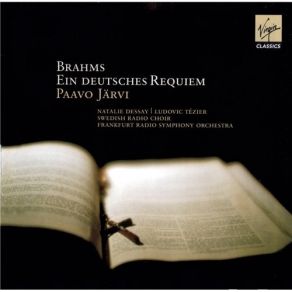 Brahms - Ein Deutsches Requiem (Jarvi) album cover