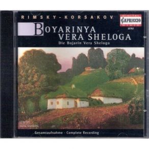 Rimsky-Korsakov - Boyarina Vera Sheloga (Stoyan Angelov) album cover